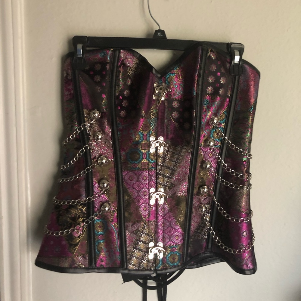 Purple Corset